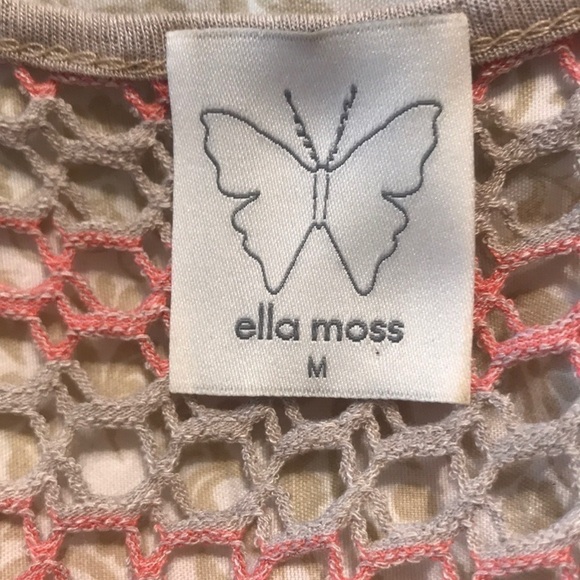 Ella Moss Pink Tank Top M - Picture 4 of 5